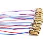 100X 3V 5mW 650nm 6mm Mini Laser Dot Diode Module Copper Head Red