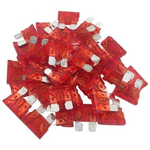 (50 Pcs) MCIGICM 10 Amp ATC Fuse Blade Style 10A Automotive Car Truck