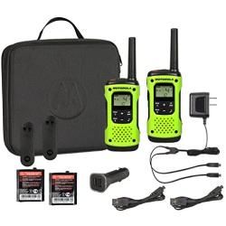 Motorola T605 Talkabout, 2 Pack Bundle & Sawyer Products SP128 Mini Water Filtration System, Single, Blue