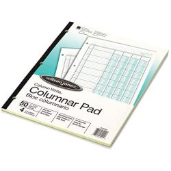 Wilson Jones Columnar Pad, ColumnWrite, 8-1/2'' x 11'', 4 Columns, 50 Sheets per Pad (WG7204A)