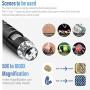 Wireless Digital Microscope, Skybasic 50X to 1000X WiFi Handheld Zoom Magnification Endoscope Camera Magnifier 1080P FHD 2.0 MP 8 LED Compatible with Android and iOS Smartphone or Tablet, Windows Mac