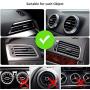 Uhomely Car Cell Phone Air Vent Holder with One Button Release, 360 Degree Rotation Adjustable Car Cradle for iPhone XR/Xs/XS Max/X/8/8+/7/7+/6/6+/6S/6S+ Galaxy A10/S9/S8/S7 Pixel 4 3a and More