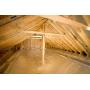 AES Industries Radiant Vapor Barrier Reflective Insulation 51'' 1000 sqft Attic Foil Solid