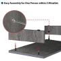 Bestier Monitor Stand Riser (Grey, 15.7 Inch)
