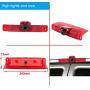 Navinio Super HD 1280720 Pixels Car Third Roof Top Mount Brake Lamp Camera Brake Light Rear View Backup Camera for Chevrolet Express GMC Savana Vans Exporer Vans Cargo Reverse Parking Camera