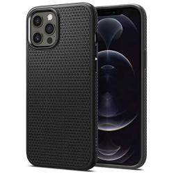 Spigen Liquid Air Armor Designed for iPhone 12 Case (2020) / Designed for iPhone 12 Pro Case (2020) - Matte Black