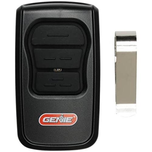 GenieMaster 3-Button Garage Door Opener Remote - Compatible with Genie Garage Door Openers Made Since 1993 with Intellicode Technology and/or 9/12 Dipswitches - Model GM3T-R