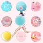 DOCO Sonic Facial Cleansing Brush ROUNDIE Waterproof Rechargeable Super Soft Gentle Exfoliation Customizable Intensities for All Skin Types