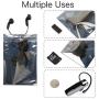 HRX Package 100pcs Premium Anti-Static Resealable Bags, 5.9 X 7.9 inches Plastic Static Free Bag for Motherboard SSD HDD Computer Electronic Components