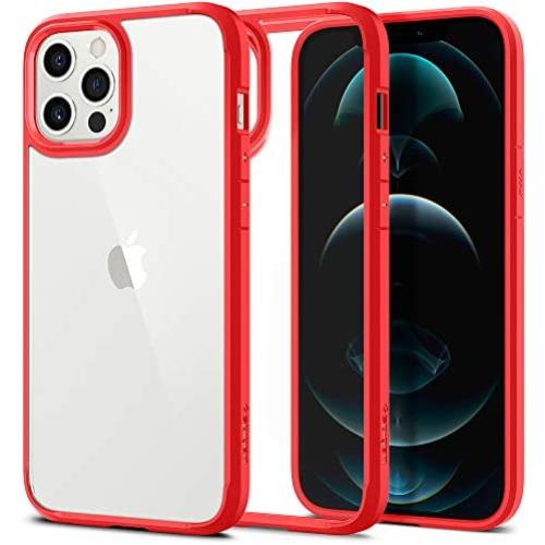 Spigen Ultra Hybrid Designed for iPhone 12 Pro Max Case (2020) - Red
