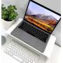 Adorox 12mm Thickness Heavy Duty 17 Monitor Stand Riser Computer Stand PC Desk Stand for Keyboard Storage & Multi-Media Laptop Printer TV Screen (White, 17)