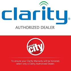 Clarity BT914 Severe Hearing Loss Cordless Amplified Phone With Circuit City Microfiber Cleaning Cloth