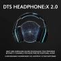 Logitech G935 Wireless DTS:X 7.1 Surround Sound LIGHTSYNC RGB PC Gaming Headset - Black, blue