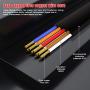 NORNNCERTI Cat 6 ethernet Cable 35 ft, Black Computer LAN Cable,Flat LAN RJ45 high Speed Internet Cable with Cable Clips for modems.