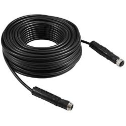 DALLUX Backup Camera Cable 4PIN Video Power Aviation Extension Wire for Vehicle Car Camper Bus Van Truck Motorhome Trailer RV Reverse Rearview Monitor CCTV System Waterproof Shock Proof 5m 16.4ft
