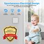 Wireless Switch Kit Amysen : WiFi Remote Control Light Switch and Receiver No Battery No Wiring, Compatible with Alexa and Google Assistant & IFTTT, ETL Certified, Only Supports 2.4GHz Network