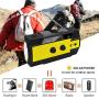 [2021 Newest] Emergency-Hand-Crank-Radio,4000mAh Portable Weather Solar Radios with Motion Sensor Reading Lamp,3 Gear LED Flashlight,SOS Alarm,Cell Phone Charger,AM/FM/NOAA(Yellow)