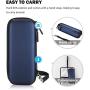 ProCase Hard Case for Philips Norelco OneBlade QP2520 QP2530 QP2620 QP2630, Travel Organizer Carrying Bag for Philips Norelco One Blade Hybrid Electric Trimmer and Shaver -Navy