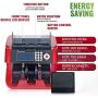CARNATION Money Bills Counting Machine – Fast, User Friendly Bank Grade Cash Counter – 4 Counterfeit Detection Functions (UV, MG, IR, DD) - Not a Denomination Counter