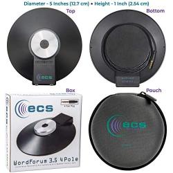 WordForum 3.5 mm 4 Pole with 3.5 mm Stereo Speaker Output Jack and (1) WordForm 3.5 mm 360° Conference Microphone - Omnidirectional Recording for Meetings