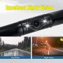 VECLESUS VC1 Car License Plate Backup Camera Rear View Camera Car Reversing Camera Wide Viewing Angle Night Vision RCA Adapter Wired Rear View Camera for Car Sedan SUV Pickup Truck Minivan