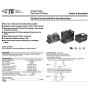 TE CONNECTIVITY/POTTER & BRUMFIELD T92P7A22-24 Power Relay, DPST-NO, 24VAC, 30A, Flange (Twо Расk)