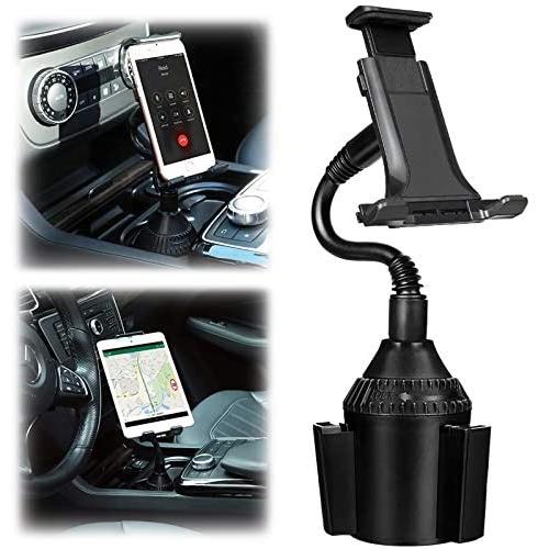 Phone Car Holder TOOVREN Cup Holder Car Mount for Phone/Tablet Cupholder Cradle with Adjustable Neck for Apple iPad Pro/iPhone 12 Pro Max/11/XR/XS Max/8/7 Plus, Samsung Note 10+/s9 Plus/LG Phone Car Holder TOOVREN Cup Holder Car Mount for Phone/Tablet Cupholder Cradle with Adjustable Neck for Apple iPad Pro/iPhone 12 Pro Max/11/XR/XS Max/8/7 Plus, Samsung Note 10+/s9 Plus/LG