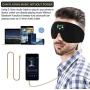 Boodlab Sleep Headphones Bluetooth Sleep Mask, 3D Sleep Eye Mask with Ultra-Thin HD Stereo Speakers Washable Adjustable for Sleeping Side Sleepers, Air Travel,Yoga,Meditation,Holiday