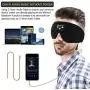 Boodlab Sleep Headphones Bluetooth Sleep Mask, 3D Sleep Eye Mask with Ultra-Thin HD Stereo Speakers Washable Adjustable for Sleeping Side Sleepers, Air Travel,Yoga,Meditation,Holiday