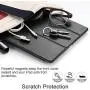 ESR Yippee Trifold Smart Case for iPad 9.7 2018/2017 [A1822, A1823,A1893,A1954](Not for iPad 10.2), Lightweight Cover with Auto Sleep/Wake, Hard Back Cover for iPad 5th/6th Gen ,Black
