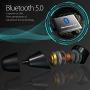 Wireless Bluetooth Earbuds with Mic,52 Hours Music, One Touch Control,IPX6 Waterproof, TWS Wireless Bluetooth Earbuds, Volume Control, True Wireless Earbuds, High Bass, High Audio Quality