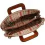 Floto Firenze Slim Leather Briefcase Attache Messenger Bag Small