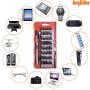 GANGZHIBAO 90pcs Electronics Repair Tool Kit Professional, Precision Screwdriver Set Magnetic for Fix Open Pry Cell Phone, Apple iPhone, Computer, PC, Laptop, Tablet, iPad, Mac book with Portable Bag