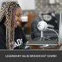Blue Snowball iCE USB Mic for Recording and Streaming on PC and Mac, Cardioid Condenser Capsule, Adjustable Stand, Plug and Play – White