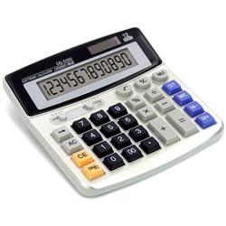 OFFIDIX Office Calculators Desktop Calculator,Basic Calculators, Solar Battery Dual Power Electronic Calculator Portable 12 Digit Large LCD Display Calculator Large Calculator