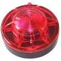Roadside Flashing Flare Safety Warning Lights Emergency LED Strobe Lights, Magnetic Base Vehicles and Vessels (Red)