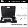Heavy Duty Ball Joint Press & U Joint Removal Tool Kit with 4wd Adapters, for Most 2WD and 4WD Cars and Light Trucks (BK) Heavy Duty Ball Joint Press & U Joint Removal Tool Kit with 4wd Adapters, for Most 2WD and 4WD Cars and Light Trucks (BK)