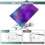 Batianda Case for MacBook Pro 16 inch 2019 Release Model A2141, Hard Shell Case for Newest MacBook Pro 16-inch Retina Display with Touch Bar & Touch ID, Purple Mandala