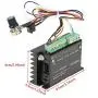 DC Brushless Motor Controller, WS55-220 DC 48V 500W CNC Controller High Speed Brushless Spindle BLDC Motor Driver Controller Analog Speed Regulation Motor Driver