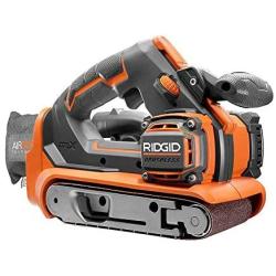 RIDGID 18-Volt GEN5X Cordless Brushless 3 in. x 18 in. Belt Sander (Tool-Only) with Dust Bag and (1) 80 Grit Sanding Belt