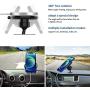 [2PCS Pack] for Magsafe Car Phone Mount,TOLUOHU Dashboard 360° Phone Holder for Office/Home Table Desk Compatible with MagSafe Charger for Phone 12,12 Pro, 12 Mini, 12 Pro Max