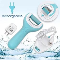Amopé Pedi Perfect Wet & Dry Rechargeable Foot File, Regular Coarse