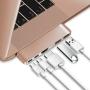 Purgo Mini USB C Hub Adapter Dongle for MacBook Air M1 2020-2018 and MacBook Pro M1 2020-2016, with 4K HDMI, 100W PD, 40Gbps TB3 5K@60Hz, USB-C and 2 USB 3.0 (Gold) Purgo Mini USB C Hub Adapter Dongle for MacBook Air M1 2020-2018 and MacBook Pro M1 2020-2016, with 4K HDMI, 100W PD, 40Gbps TB3 5K@60Hz, USB-C and 2 USB 3.0 (Gold)