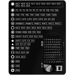 117 in 1 Precision Screwdriver Set, Repair Tools Kit Screw Driver Set For Flat, Phillips, Pentalobe, Torx Star for iPhones, Computer, Tablet, Smartphone, Electronic Product, Glasses etc