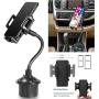 Universal Car Cup Holder Phone Mount & 360° Rotatable Cradle for Galaxy Note 8/Note9/S8/S9/S10e/S10/S10 Plus/iPhone 11 Pro Max/XS Max/XR/7/6 Plus Cup Mount