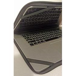 Simple Sleeve by Good Gear for Life, Practical, 3-Sided Neoprene Laptop Sleeve - Black, 15-inch, Fits Both PC laptops, Tablets, and MacBooks