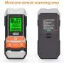 [Upgrade] Wood Moisture Meter, Dr.meter 2 in 1 Pin & Pinless Multifunctional Firewood/Wall/Building/Furniture Humidity Water Detector, Pin-type & Scanner Wood Moisture Tester