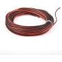 20 Gauge Electrical Wire 2 Conductor Parallel Silicone Wire 200ft [Black 100ft Red 100ft] 20 awg 200 Deg C 600V Flexible Extension Cable Cord Stranded Tinned Copper Wire Hookup Lead Wire
