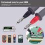 Multimeter Electronic Test Lead Kit with Insulation Alligator Clips WGGE WG-012 clamp meter, 42 inch PVC Lead Extensions, Plunger Mini-Hooks and 4 inch Heavy Duty Test Probe