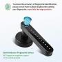 Smart Lock,CATCHFACE Fingerprint Door Lock Keyless Entry Door Lock WiFi Front Door Lock Unlock with Fingerprint/TTlock App/Code/Key Electronic Door Lock for Home Office Apartment Garage School Airbnb